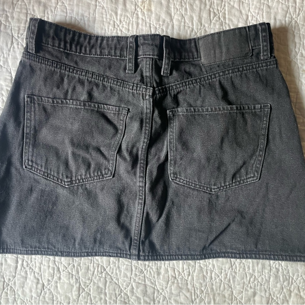 ASOS Gray Mini Skirt - Picture 3 of 3